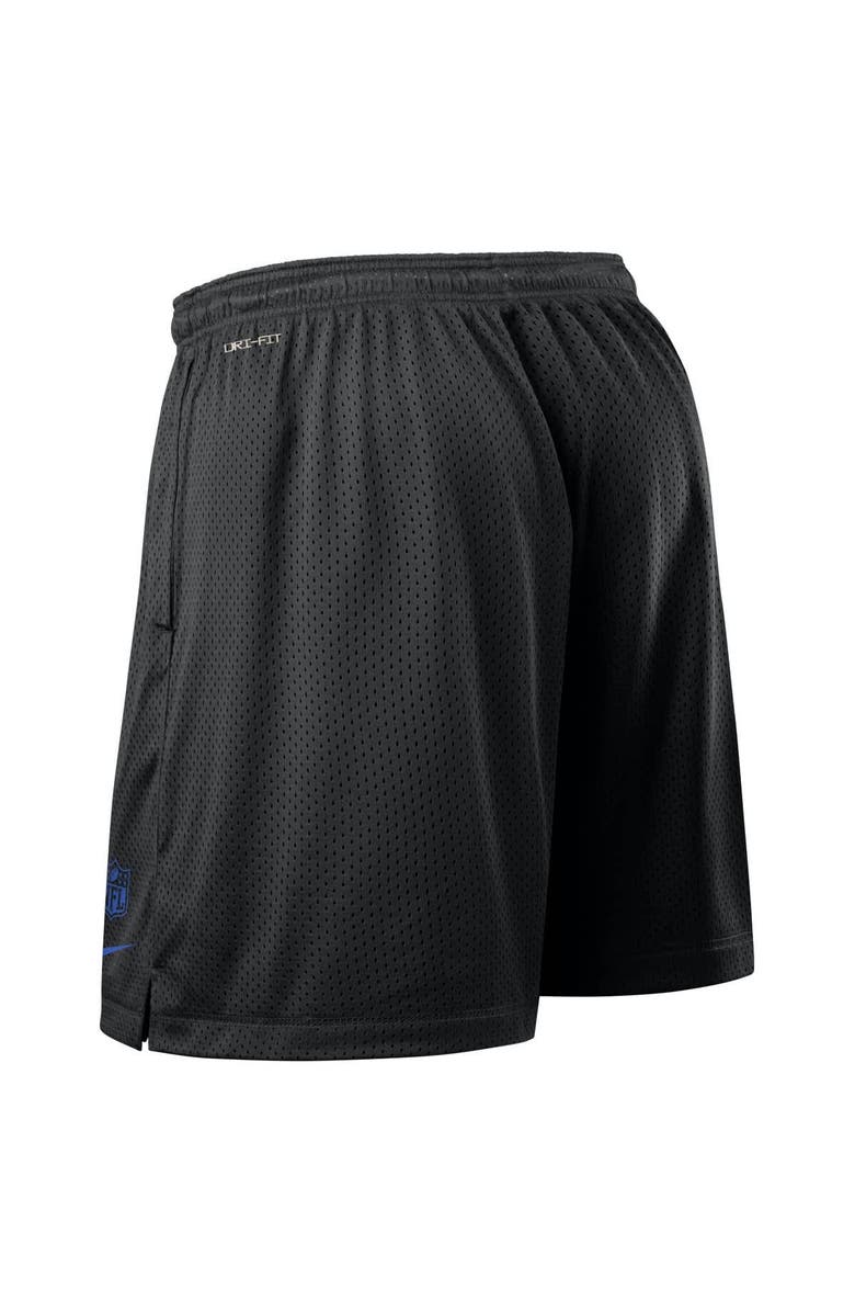 Nike Men's Nike Black Los Angeles Rams Sideline Reversible Performance Shorts, Alternate, color, Black