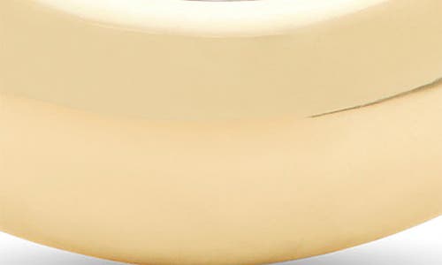 LANA LANA SKINNY CURVED BUBBLE RING