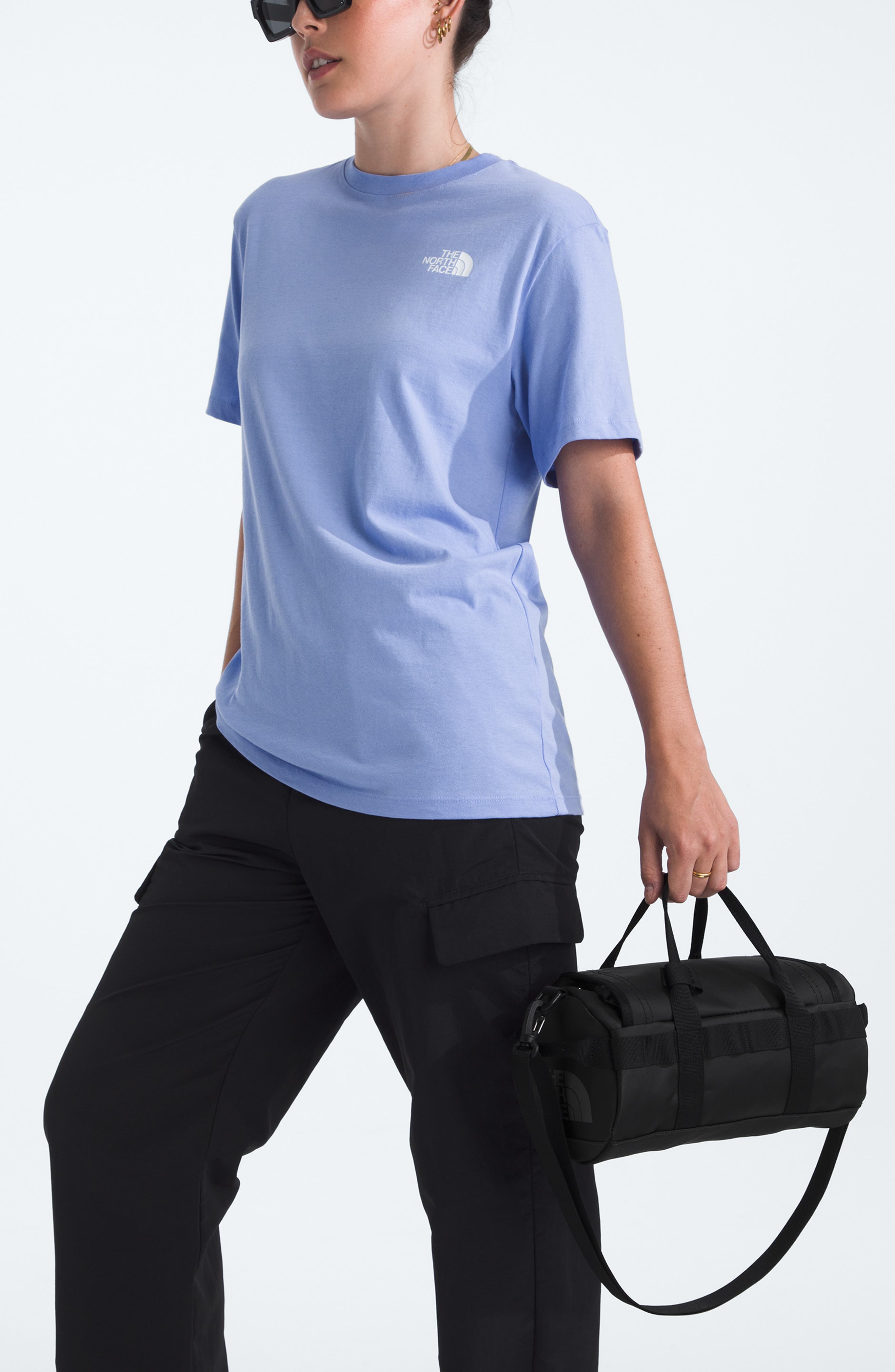 Base Camp Duffel Shoulder Bag, Alternate, color, TNF BLACK/ ASPHALT GREY