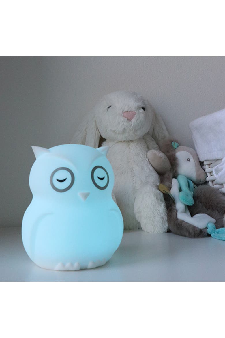 Hibu Portable Silicone Night Light, Alternate, color, White
