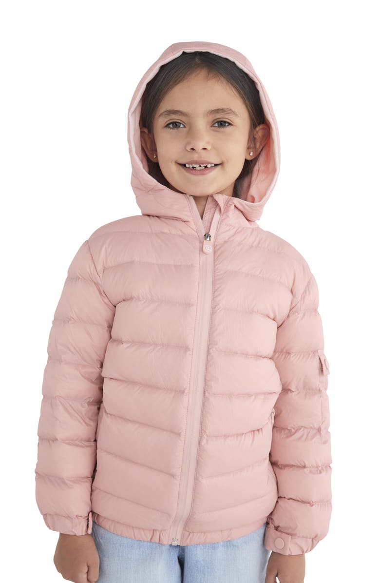 Cubcoats Kali 2-in-1 Stuffed Animal & Hooded Down Jacket, Alternate, color, 