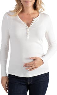 Cache Coeur Tunisian long sleeve pregnancy and nursing top