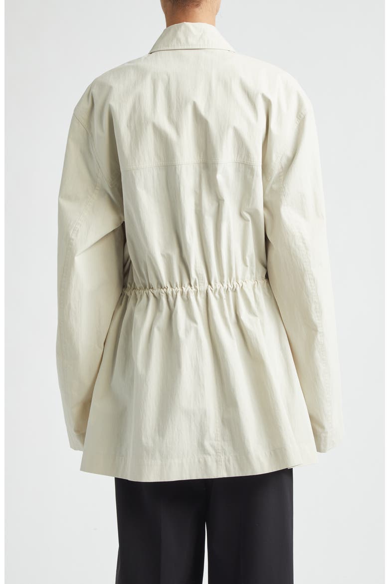 Fluid Woven Polo Shirt, Alternate, color, OVERCAST BEIGE