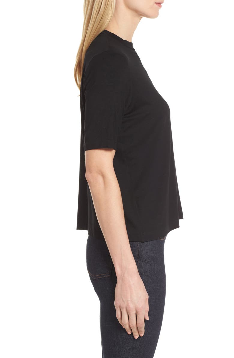 Eileen Fisher Mock Neck Top, Alternate, color,