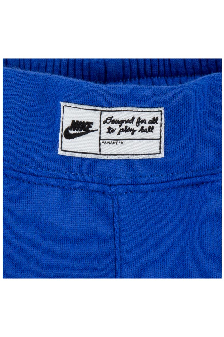 Kids' Graphic Fleece Pants, Alternate, color, GAME ROYAL