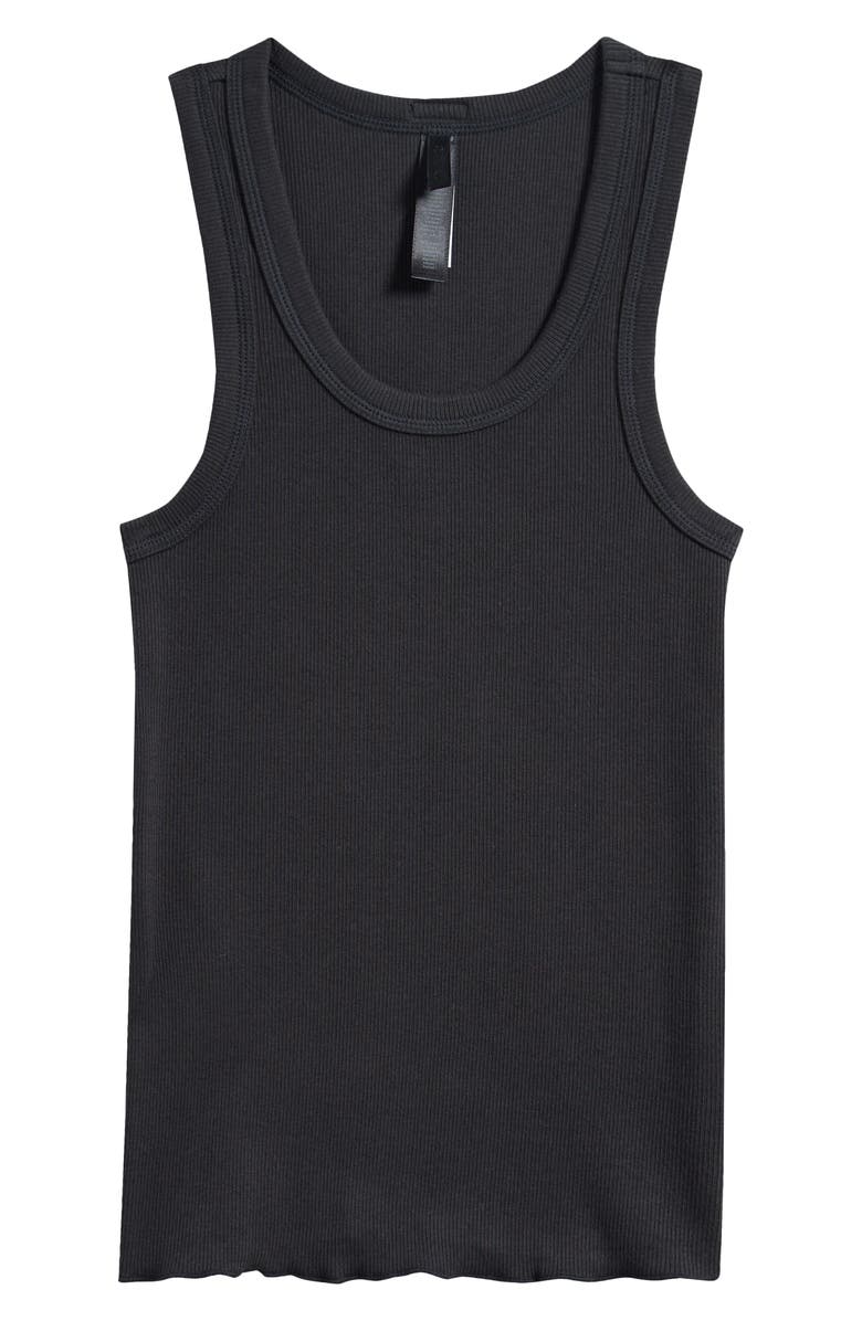 SKIMS Cotton Rib Scoop Neck Tank, Main, color, 