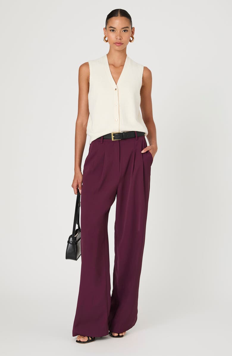 French Connection Vhari Sweater Vest, Alternate, color, Porcelain Cream