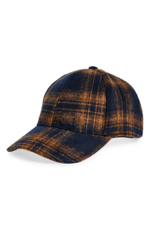 Plaid Baseball Cap