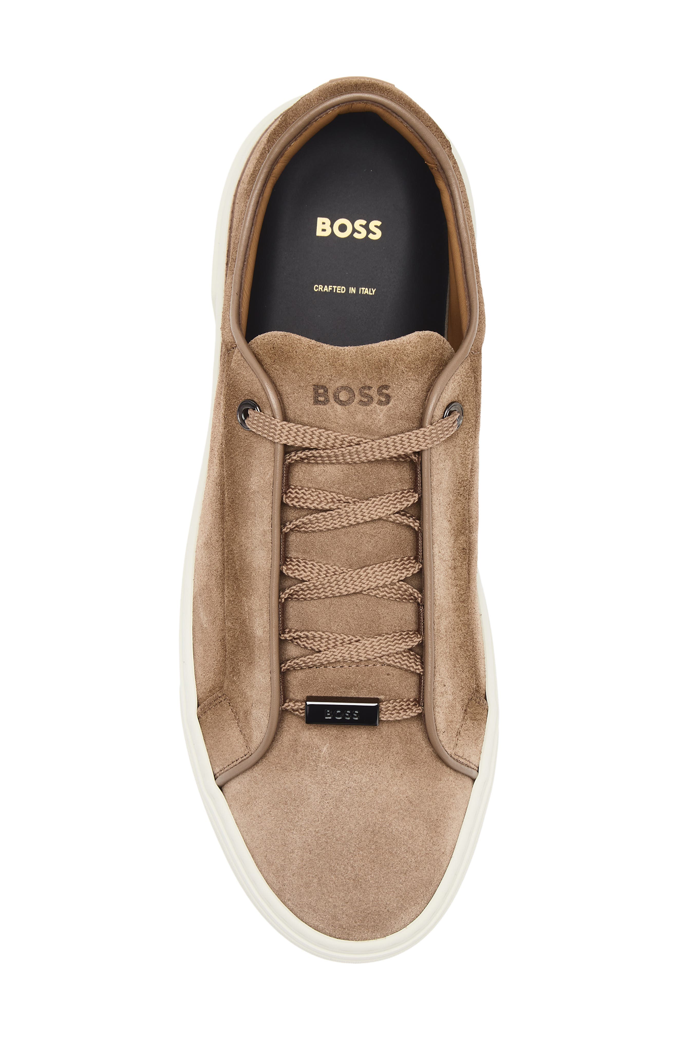 BOSS Gary Low Top Sneaker, Alternate, color, Medium Beige