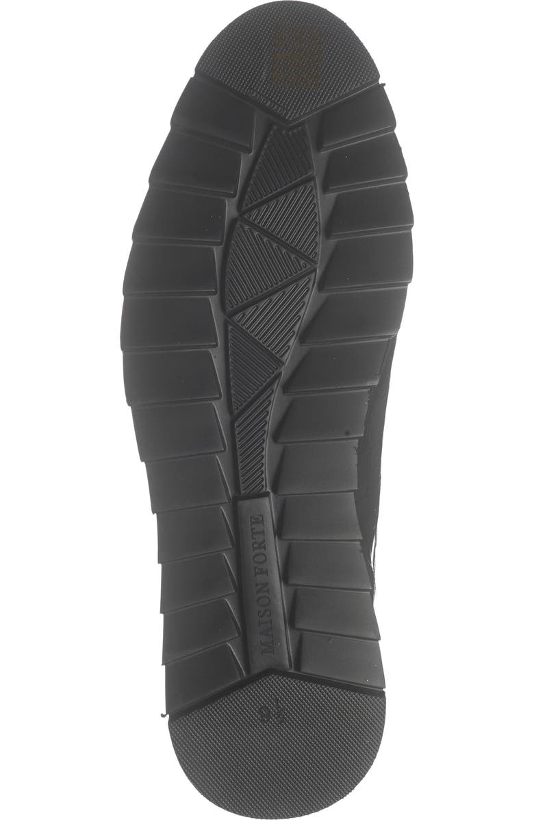 Maison Forte Memphis Sneaker, Alternate, color, Black