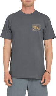 Quiksilver Tiger Style Short Sleeve Graphic T-Shirt