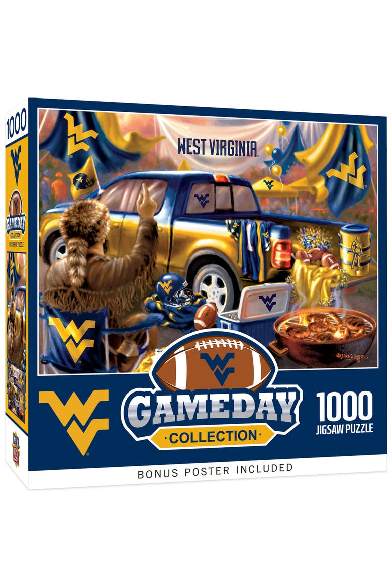 West Virginia Gameday 1000 Piece Puzzle, Main, color, Multicolor
