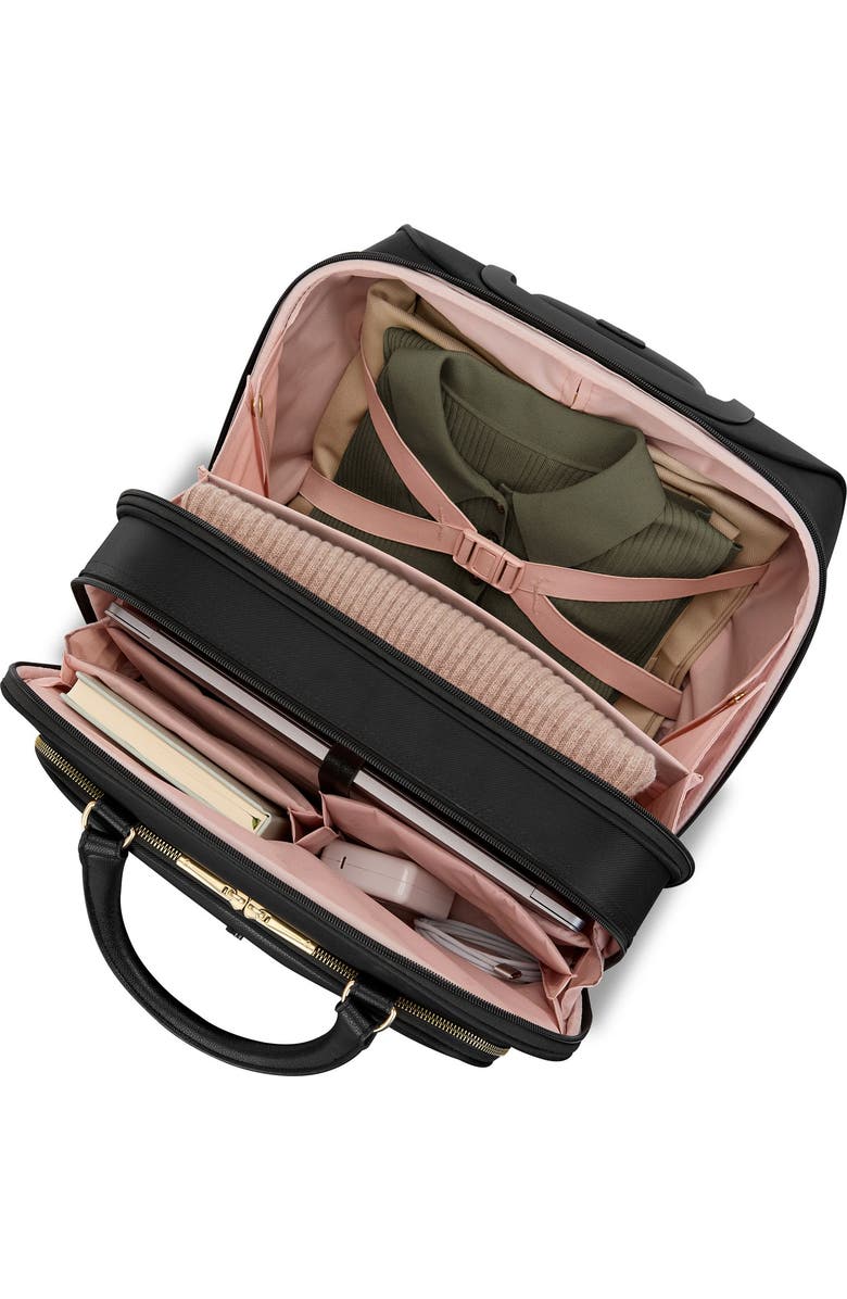 Samsonite Mobile Solution 2 Spinner Mobile Office, Alternate, color, Black