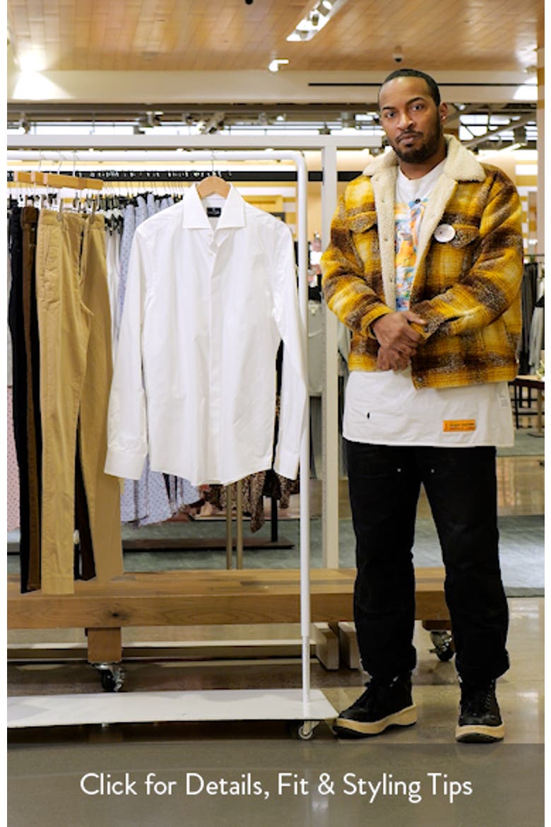 Modern Fit Cotton Poplin Dress Shirt video