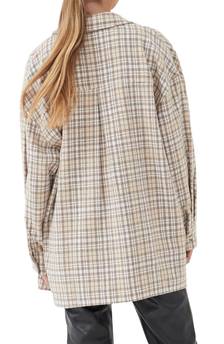 4th & Reckless Coralie Check Button-Up Shirt, Alternate, color, 