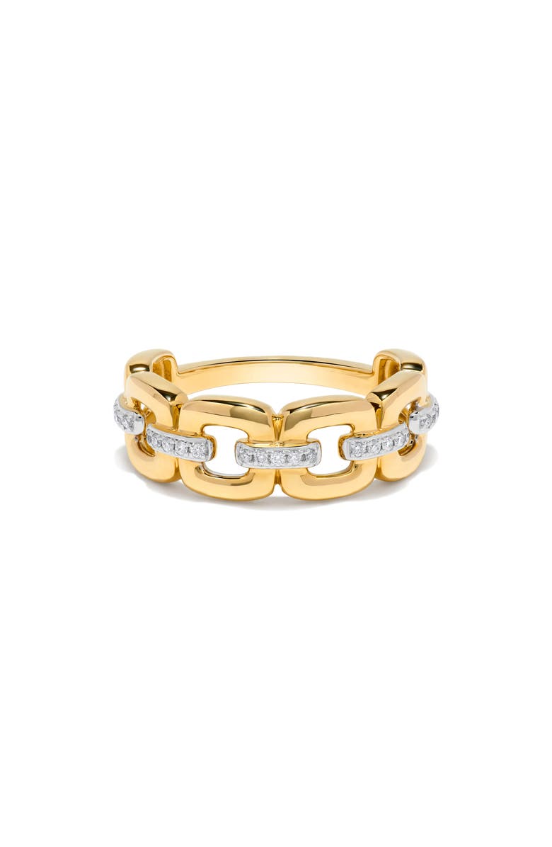H.J. Namdar Diamond Cushion Link Ring, Alternate, color,