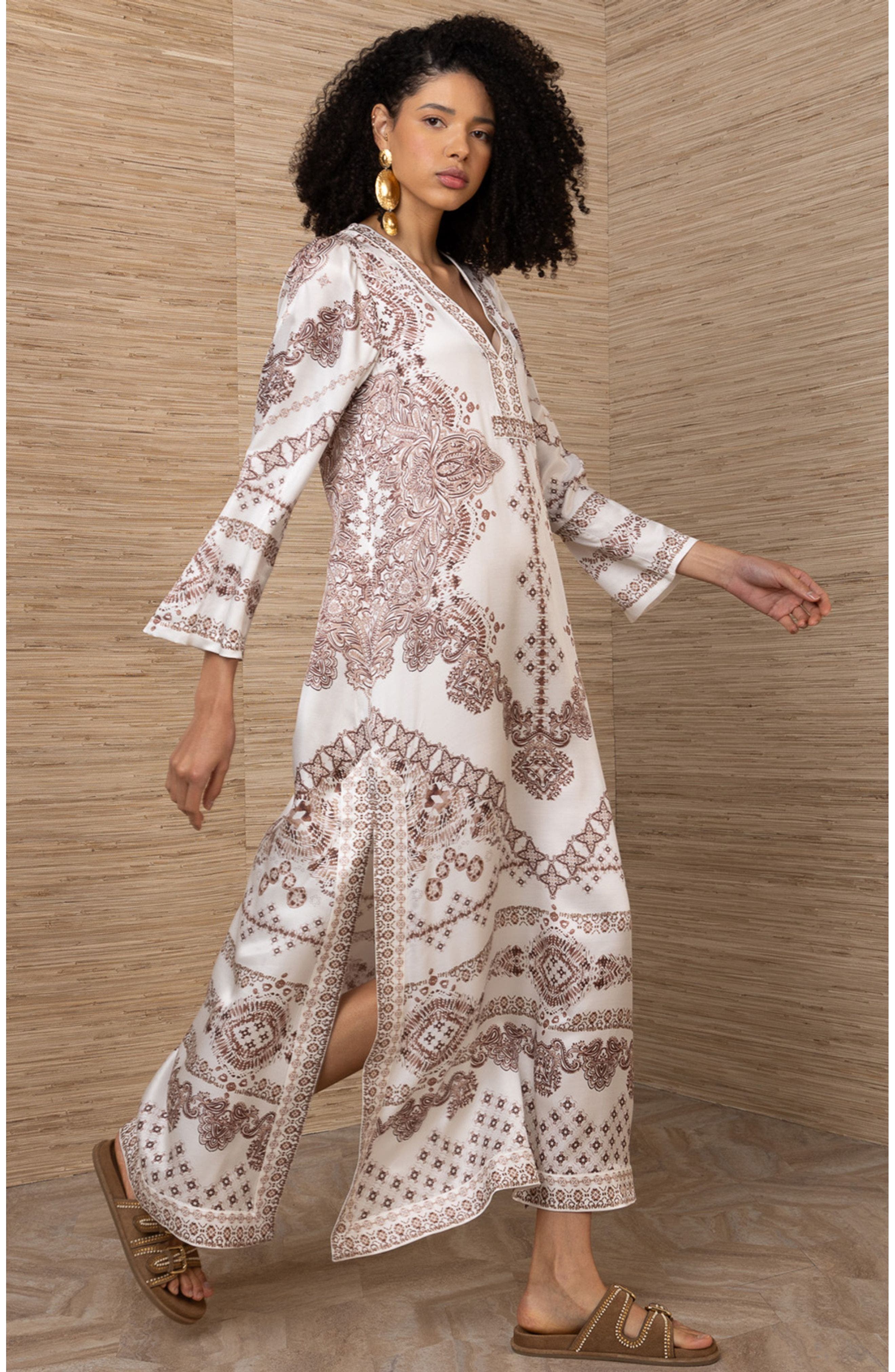 Bridie Charmeuse Dress - image 2