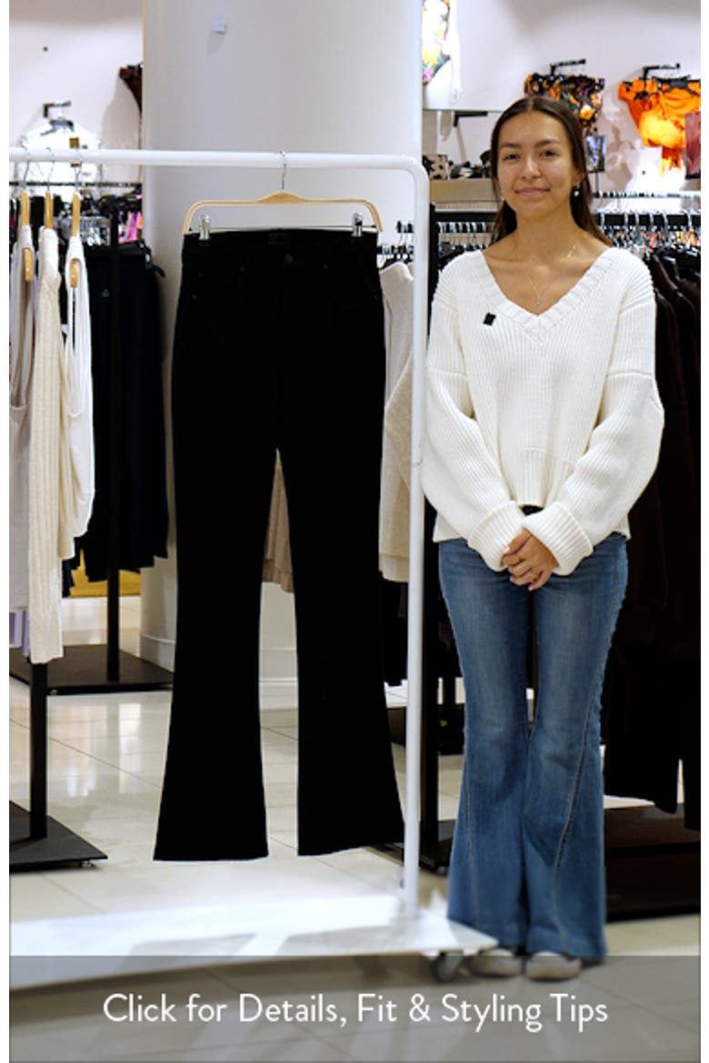 Runaway High Waist Flare Jeans video