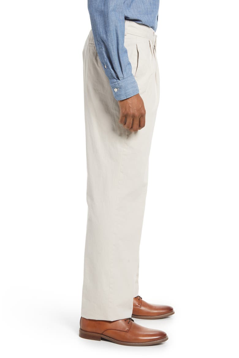 Charleston Washed Poplin Chino Pants, Alternate, color, STONE