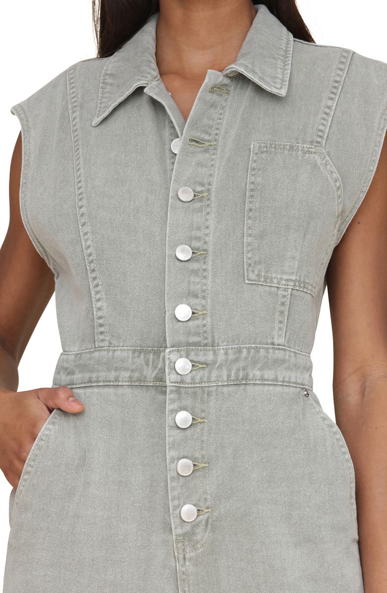 Avec Les Filles Wide Leg Carpenter Jumpsuit, Alternate, color,