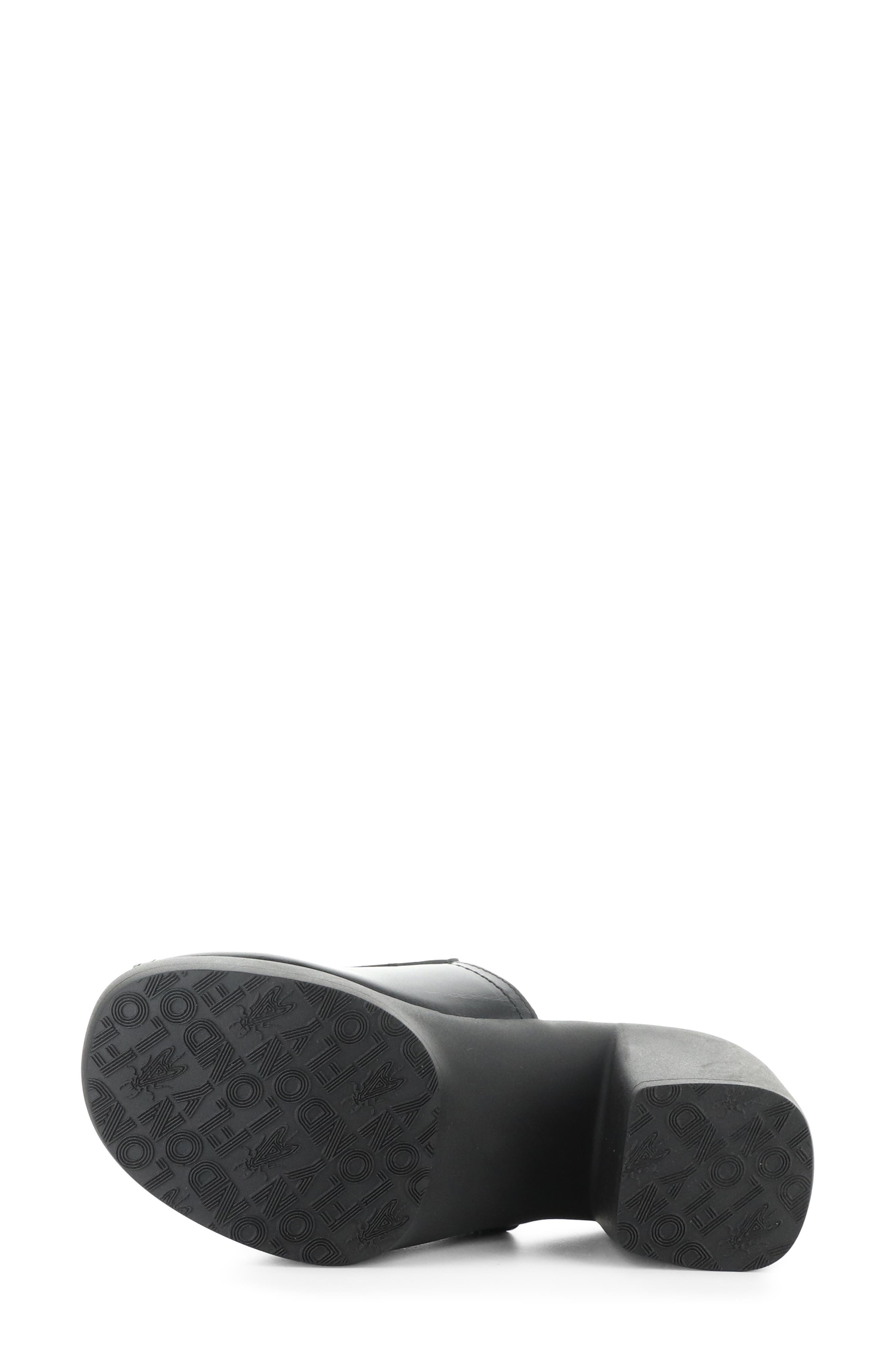 Fly London Flae Platform Sandal, Alternate, color, Black