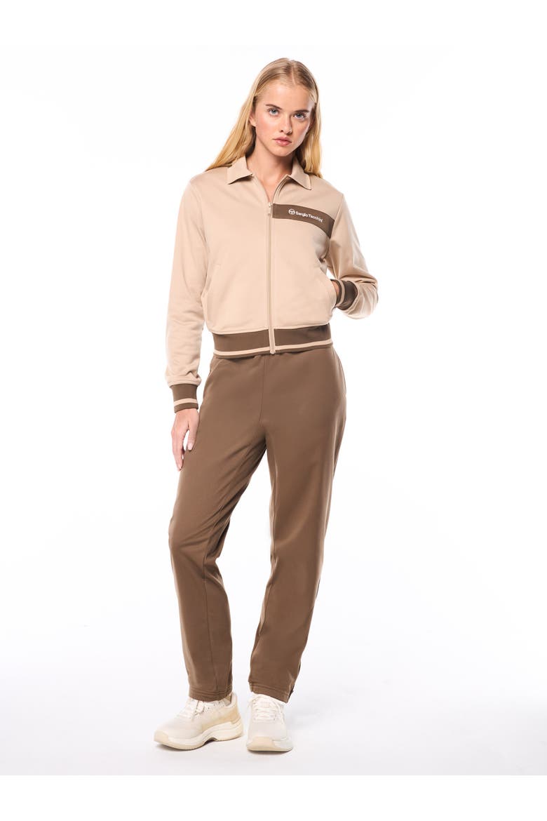 Amara Track Jacket, Alternate, color, HUMUS
