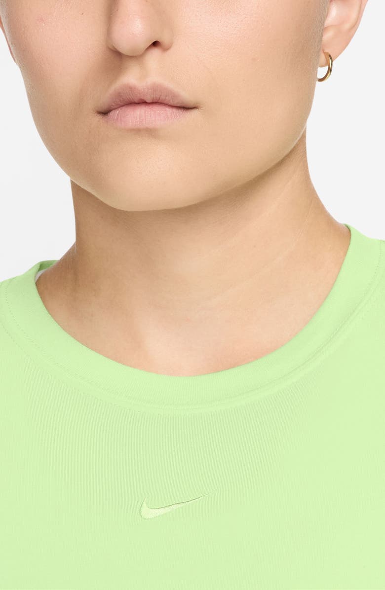 Nike Sportswear Crop T-Shirt, Alternate, color, Light Liquid Lime