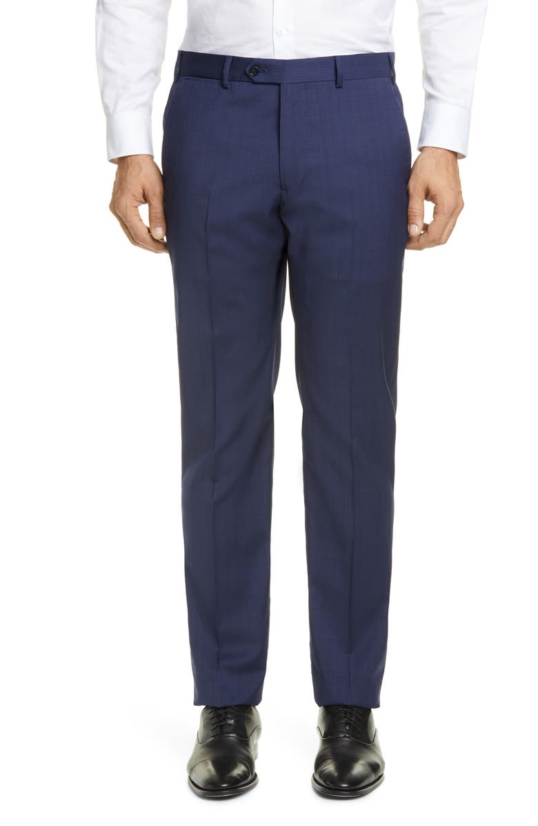 Emporio Armani G Line Trim Fit Solid Wool Suit, Alternate, color, 