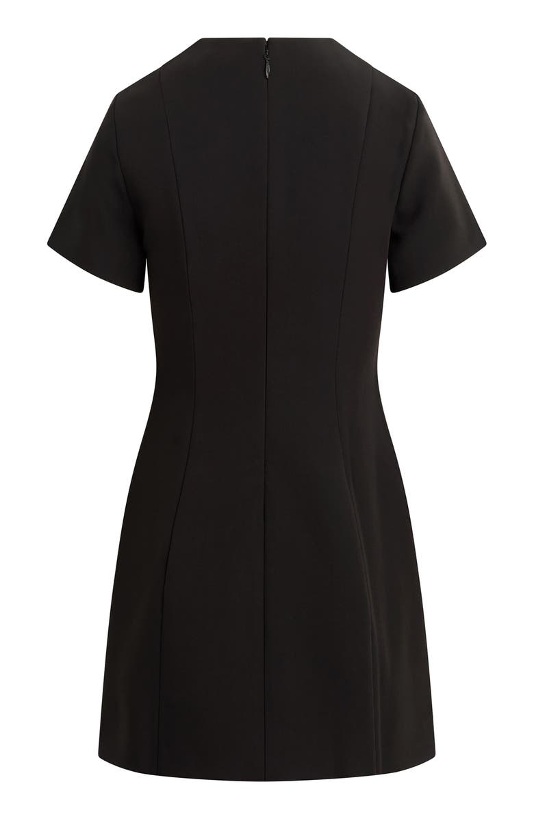 Favorite Daughter The Cherie Bow Detail Minidress, Alternate, color, Black