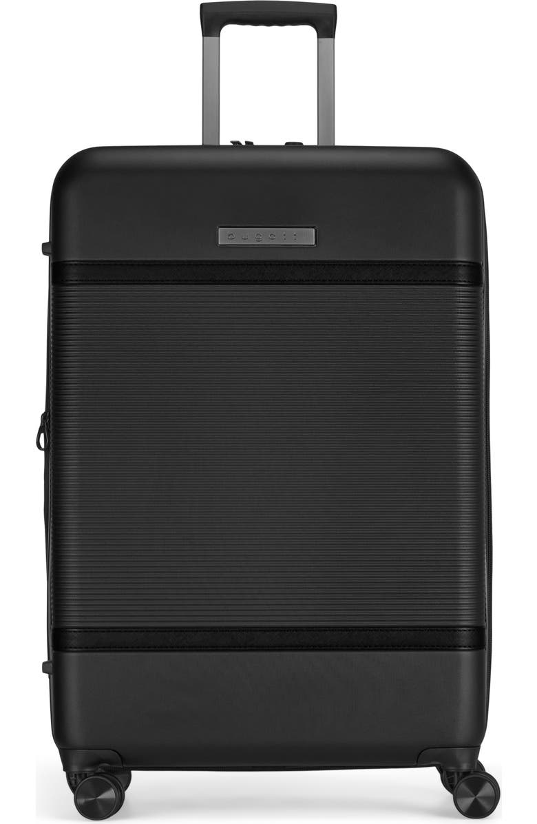 bugatti Wellington Hardside Large Luggage with TSA Lock, Main, color, Black