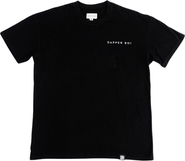 Dapper Boi Black DB Drop Shoulder Tee