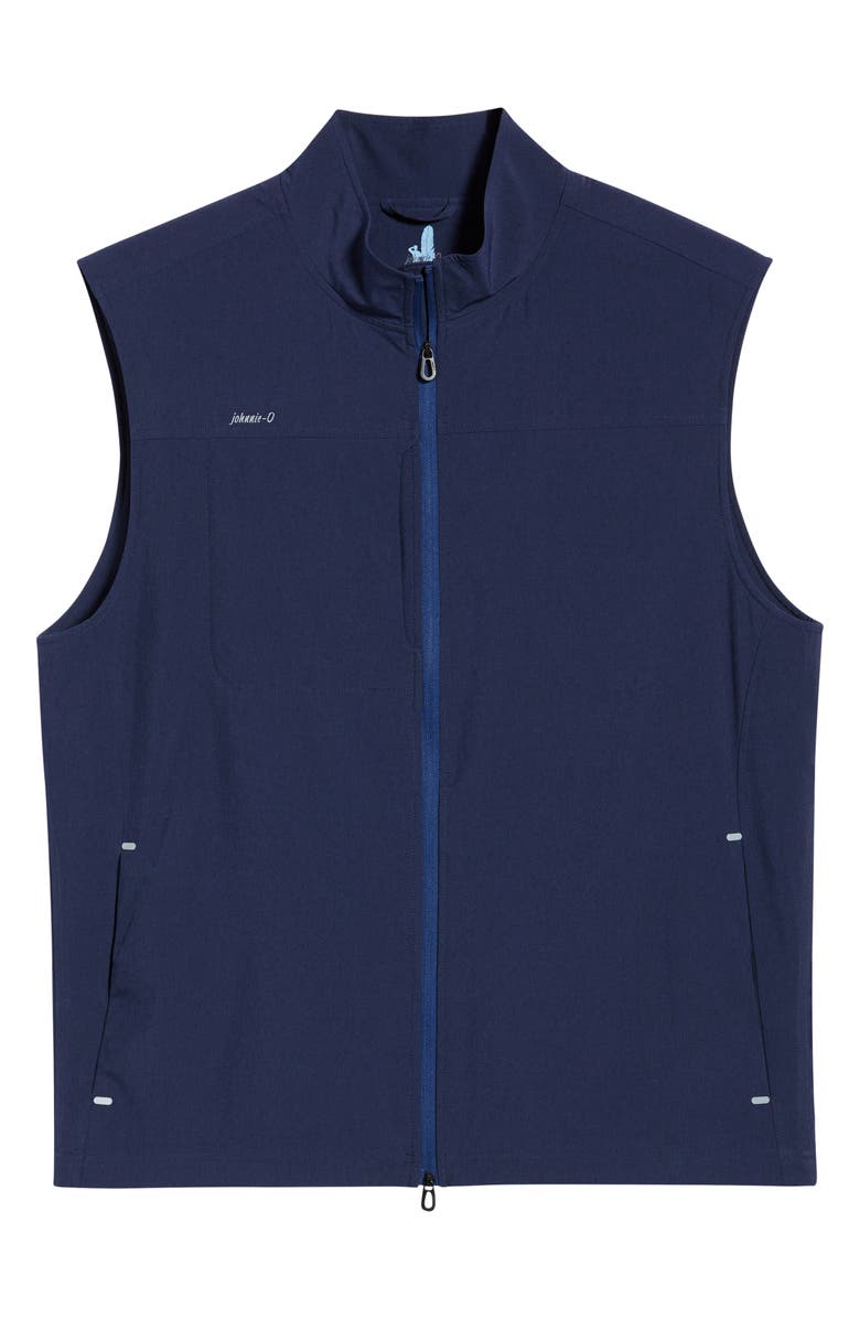johnnie-O Big Sur Performance Vest, Alternate, color, Navy