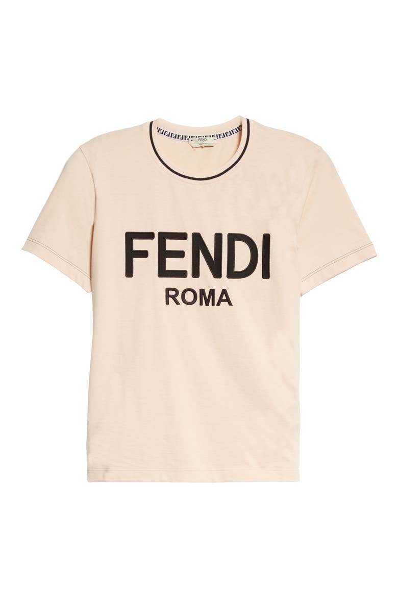 Roma Logo Appliqué Women's Graphic Tee, Alternate, color, SNAKE