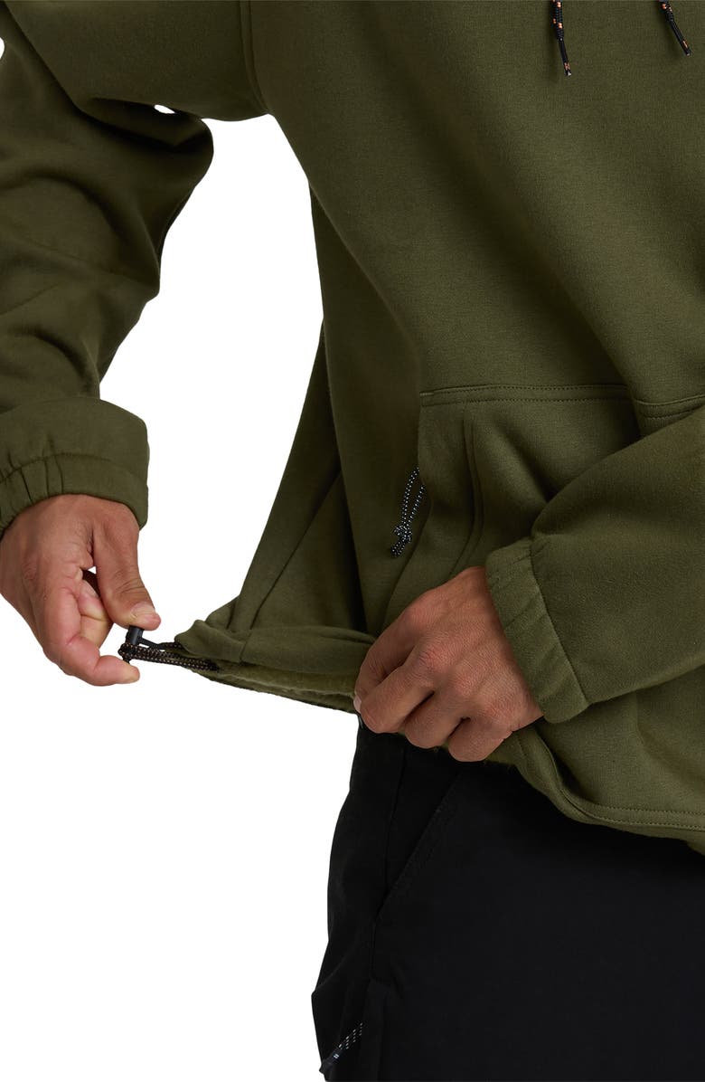 Billabong Compass A/Div Fleece Graphic Hoodie, Alternate, color, Winter Moss