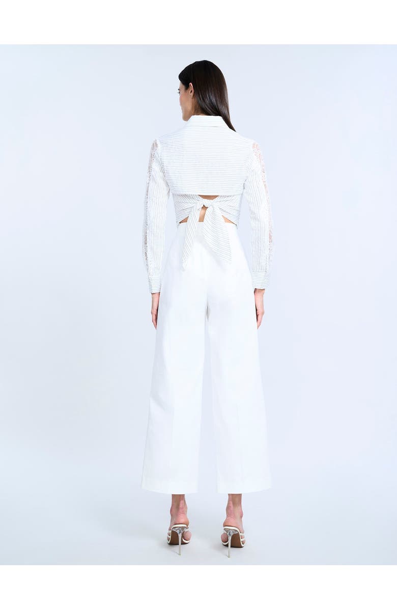 BCBGMAXAZRIA High Waist Cropped Pant, Alternate, color,