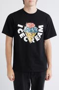 ICECREAM Bouquet Cotton T-Shirt