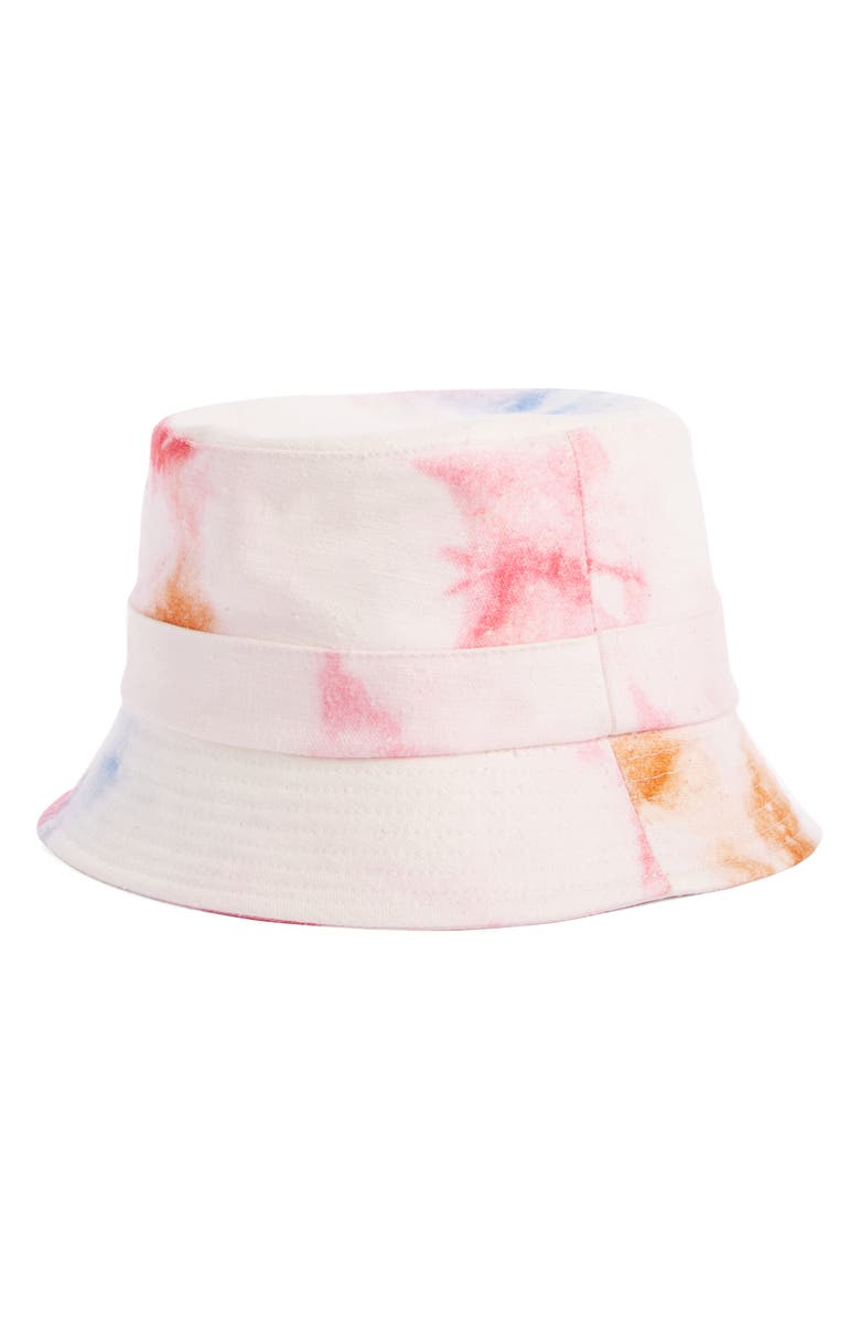 Isabel Marant Haley Slouchy Tie Dye Bucket Hat, Alternate, color, 