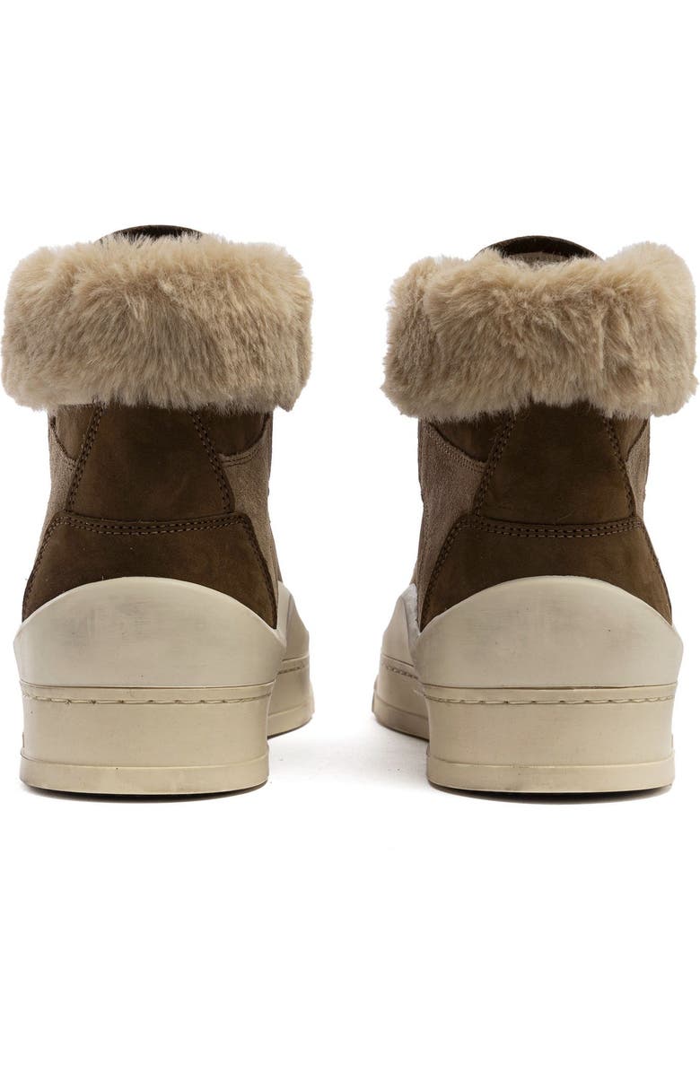 P448 Rail Teddy Boot Sneaker, Alternate, color, Coco/Fur