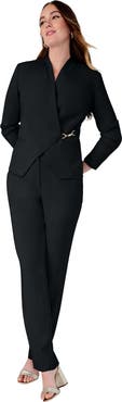 Jessica London Wrap Jacket Pantsuit