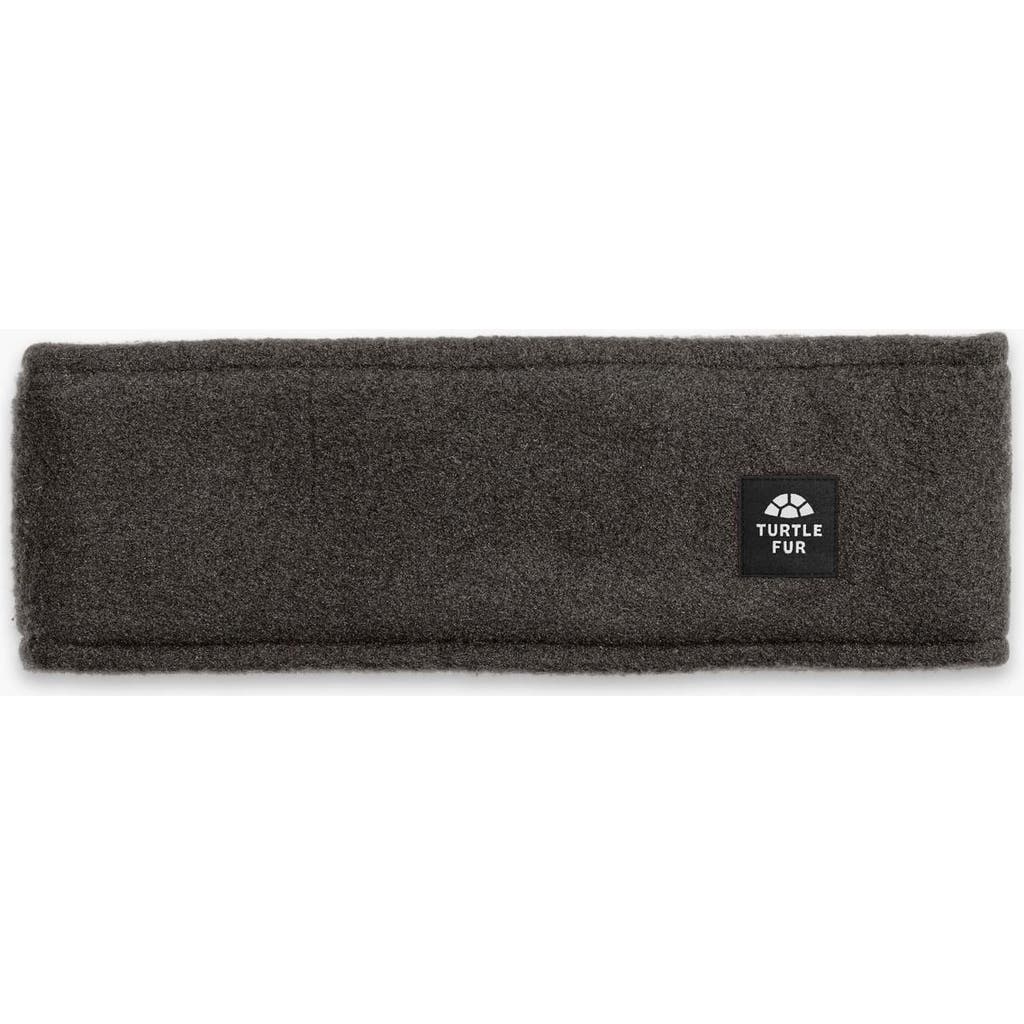 Turtle Fur Turtle Band Fleece Headband In Gray