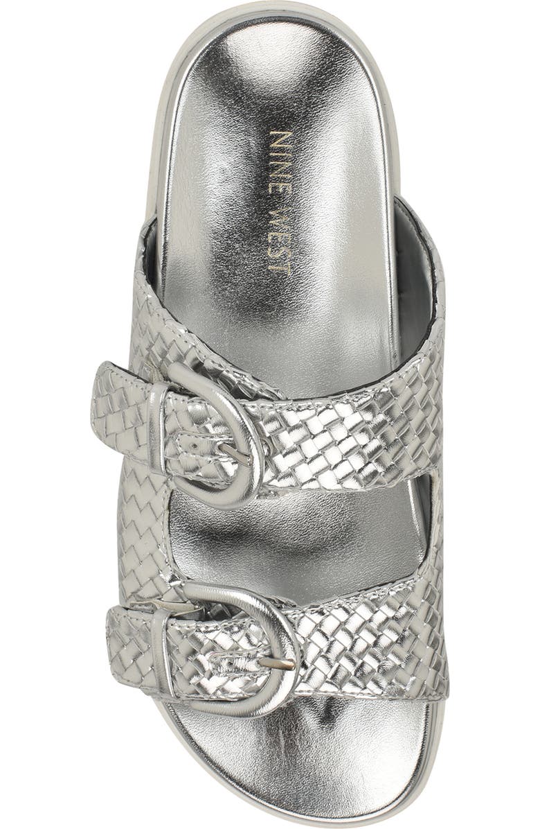 Nine West Tindy Two-Strap Lug Sole Sandal, Alternate, color,