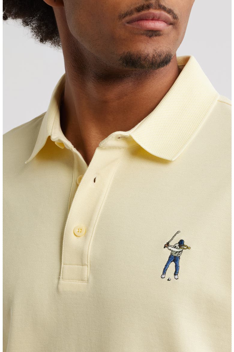 Core Cotton Blend Piqué Polo, Alternate, color, MELLOW YELLOW
