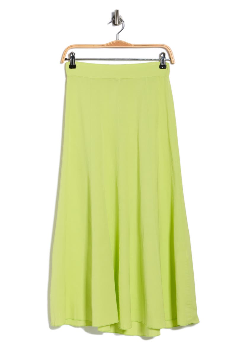 Cleya Maxi Skirt, Alternate, color, CITRON VERT
