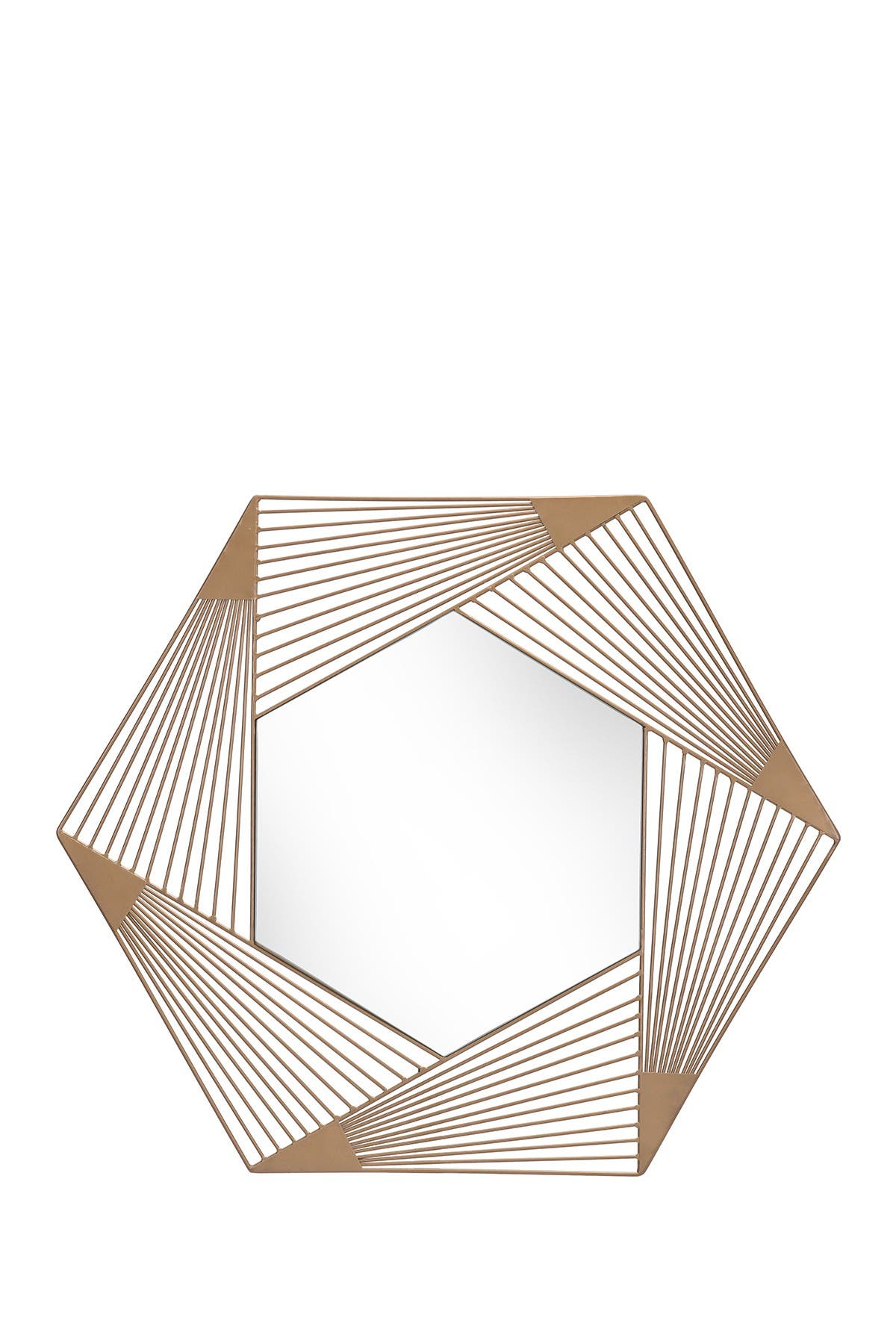 ZUO MODERN Aspect Hexagonal Mirror - Gold | Nordstromrack