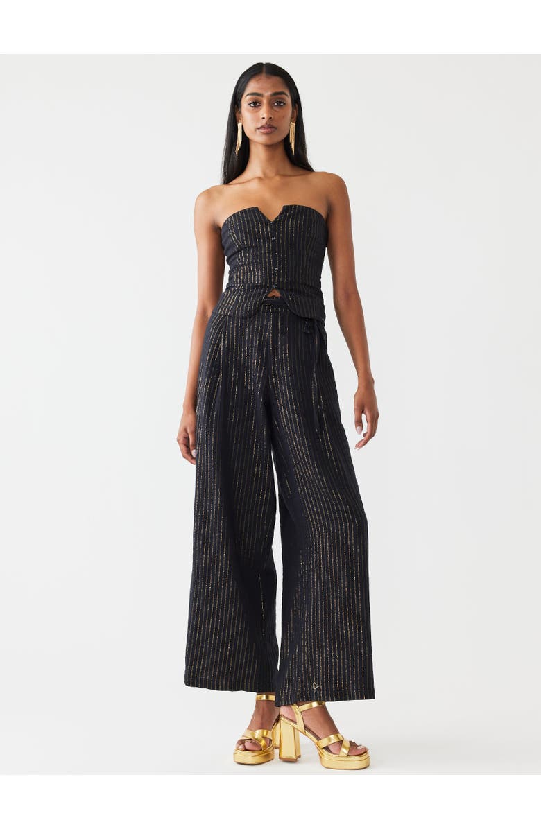 Eddy Willow Pant, Main, color, Black Lurex Stripe