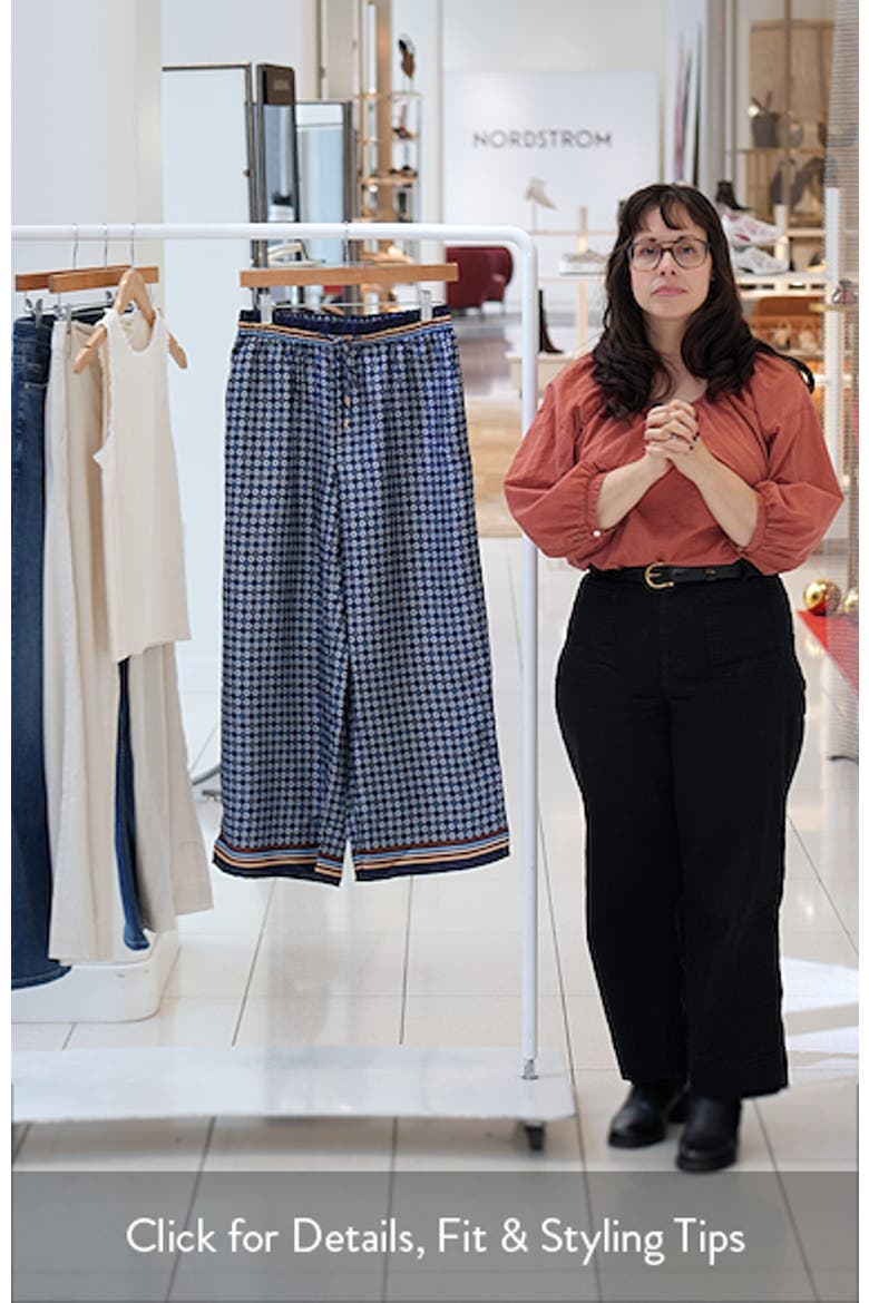Relaxed Drawstring Satin Pants video