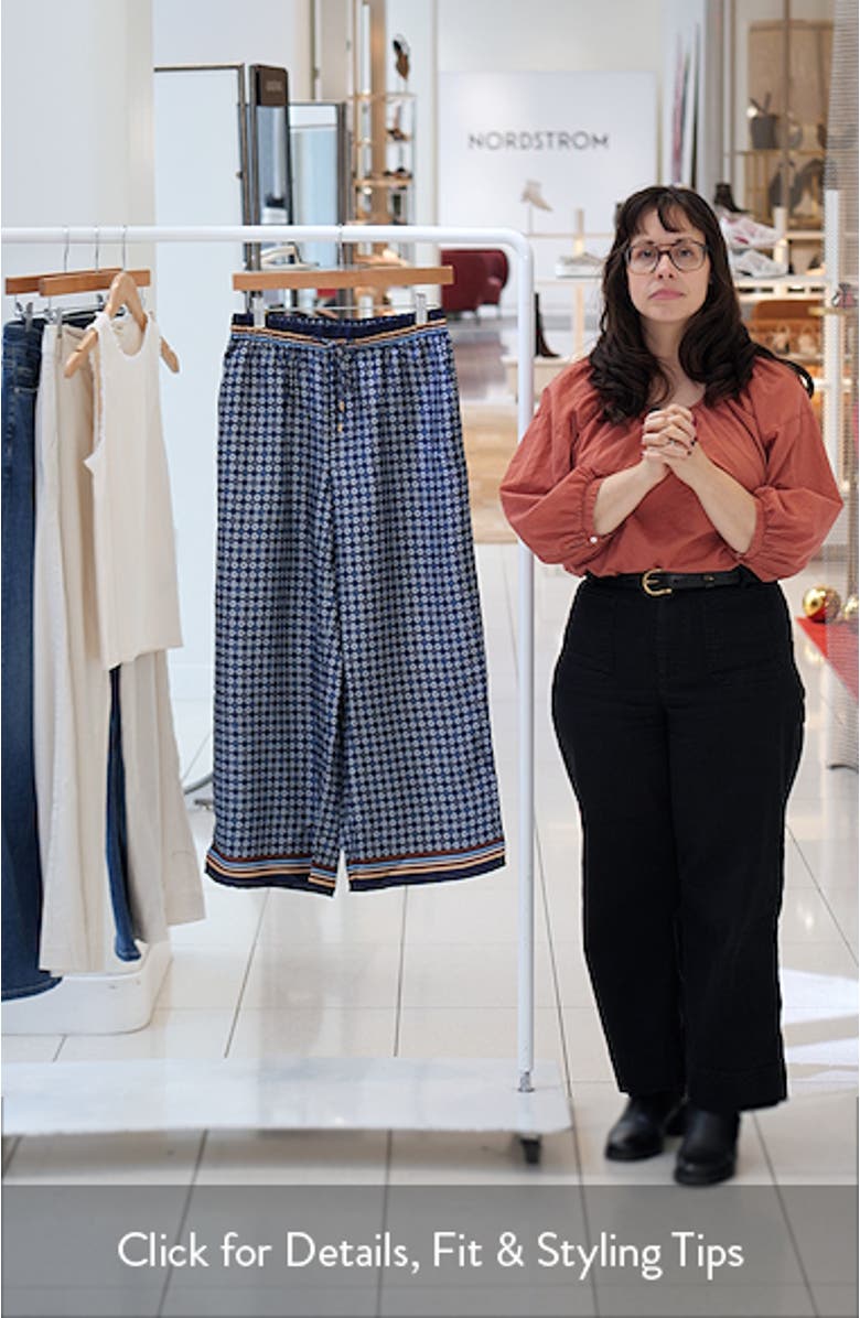Relaxed Drawstring Satin Pants, sales video thumbnail