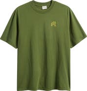 MALBON Bermuda Trinity Cotton Graphic T-Shirt