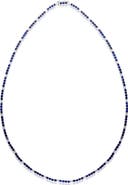 VALANI ATELIER Sapphire & Diamond Eternity Necklace