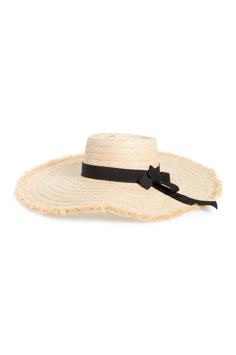 Wide Brim Sun Hat, Main, color, IVORY